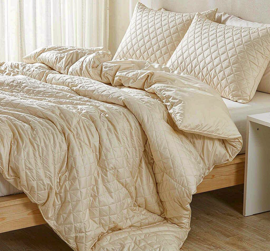 Quilted comforters and bedding